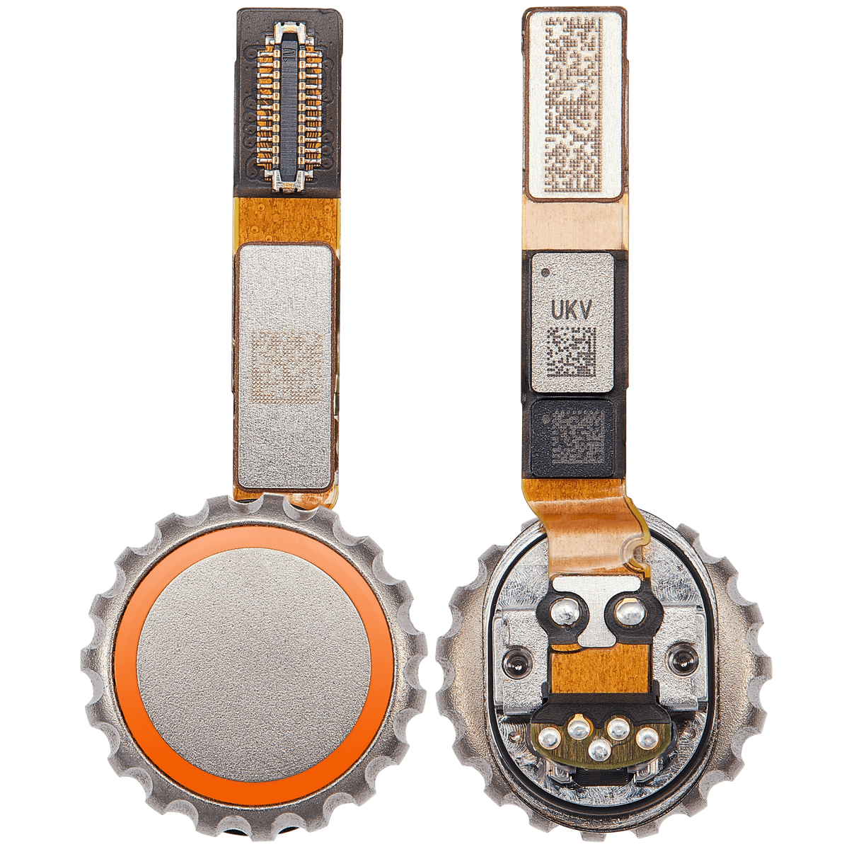 Crown With Flex Cable Compatible For Watch Series Ultra 1st Gen (49MM) (Silver)