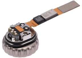 Crown With Flex Cable Compatible For Watch Series Ultra 1st Gen (49MM) (Silver)