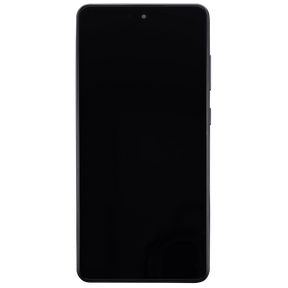 Replacement OLED Assembly With Frame Compatible For Samsung Galaxy A52 4G (A525 / 2021) / A52 5G (A526 / 2021) / A52S 5G (A528 / 2021) (6.46") (Vemake) (Awesome Black)