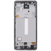 Replacement OLED Assembly With Frame Compatible For Samsung Galaxy A52 4G (A525 / 2021) / A52 5G (A526 / 2021) / A52S 5G (A528 / 2021) (6.46") (Vemake) (Awesome White)