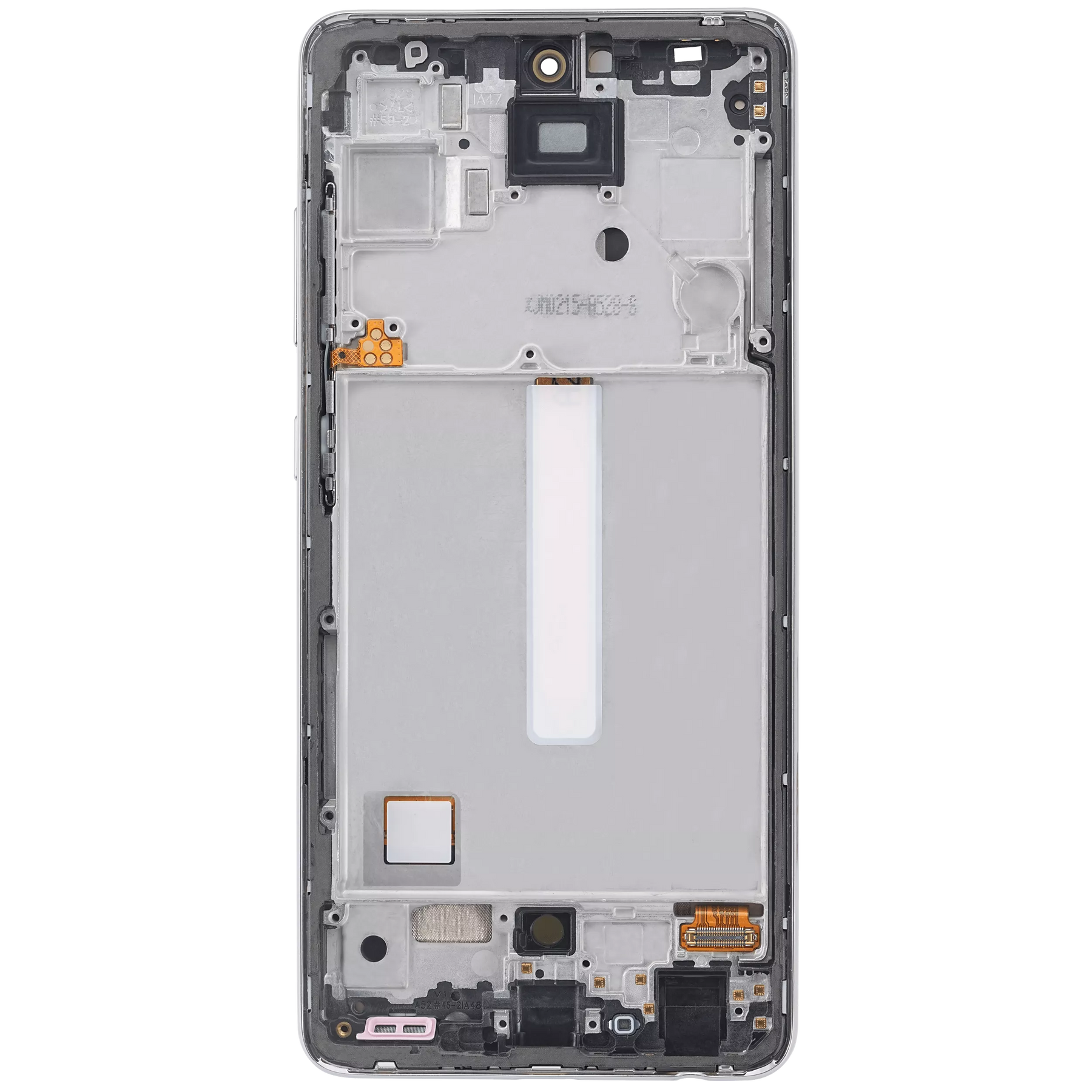 Replacement OLED Assembly With Frame Compatible For Samsung Galaxy A52 4G (A525 / 2021) / A52 5G (A526 / 2021) / A52S 5G (A528 / 2021) (6.46") (Vemake) (Awesome White)