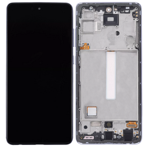 Replacement OLED Assembly With Frame Compatible For Samsung Galaxy A52 4G (A525 / 2021) / A52 5G (A526 / 2021) / A52S 5G (A528 / 2021) (6.46") (Vemake) (Awesome Purple)