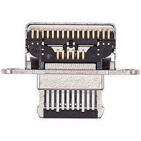 Charging Port Only Compatible For iPad Mini 6 (Soldering Required) (Space Gray) (10 Pack)