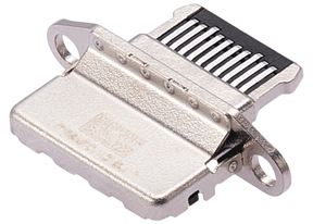 Charging Port Only Compatible For iPad Mini 6 (Soldering Required) (Space Gray) (10 Pack)