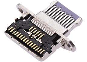 Charging Port Only Compatible For iPad Mini 6 (Soldering Required) (Purple) (10 Pack)