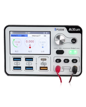 P3208 320W Smart Regulated Power Supply 32V/8A One Key Boot Power Box (USB HUB*15) (Aixun)