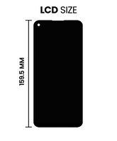 LCD Assembly Without Frame Compatible For Samsung Galaxy A11 (A115U / A115A / 2020) (US Version) (Refurbished) (All Colors)