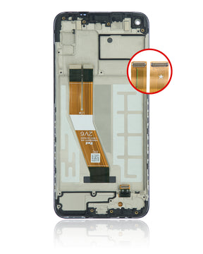 LCD Assembly With Frame Compatible For Samsung Galaxy A11 (A115U / A115A / 2020) / M11 (M115 / 2020) (US Version) (Vemake) (All Colors)