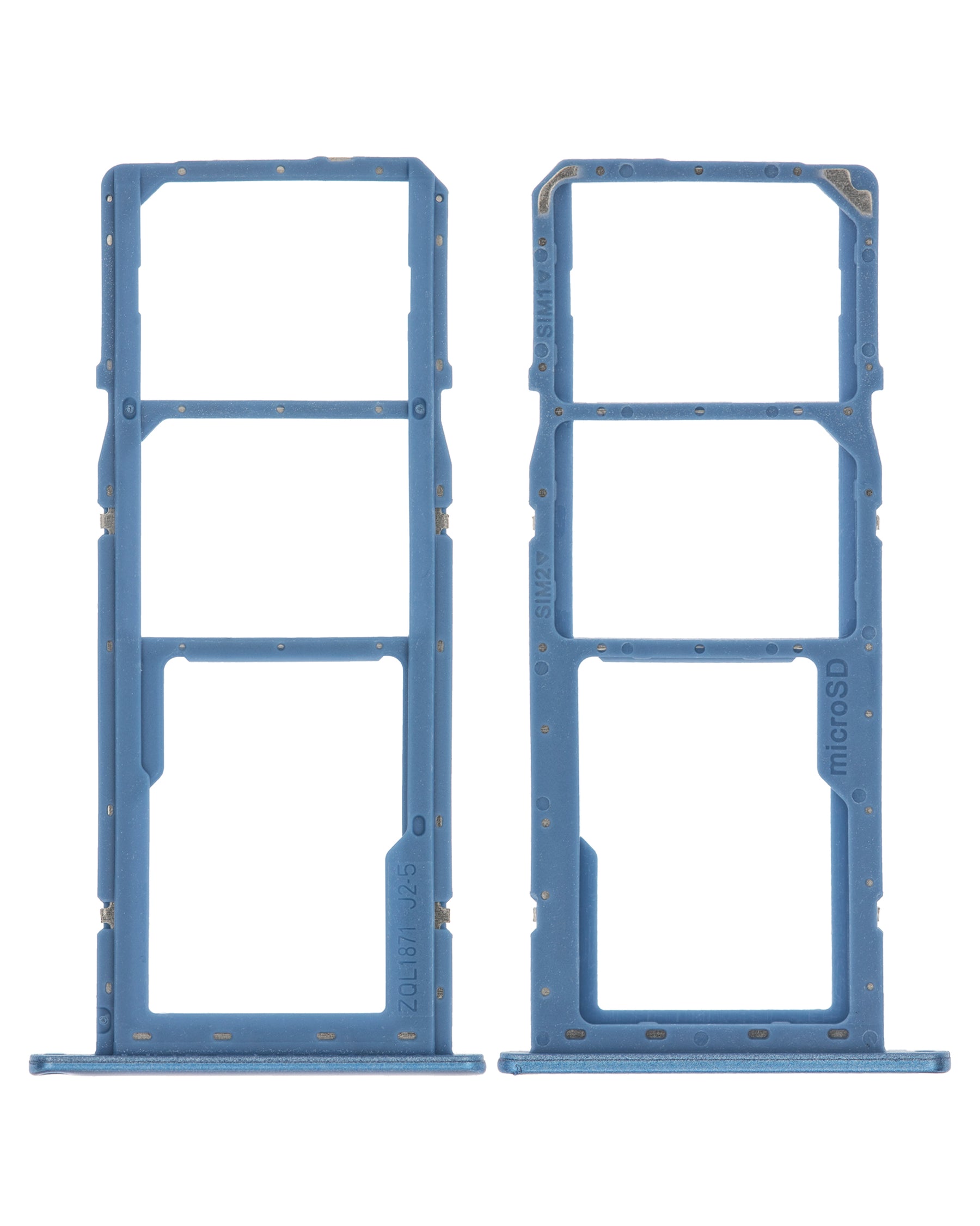 Dual Sim Card Tray Compatible For Samsung Galaxy A11 (A115 / 2020) (Blue)