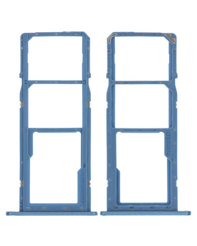 Dual Sim Card Tray Compatible For Samsung Galaxy A11 (A115 / 2020) (Blue)