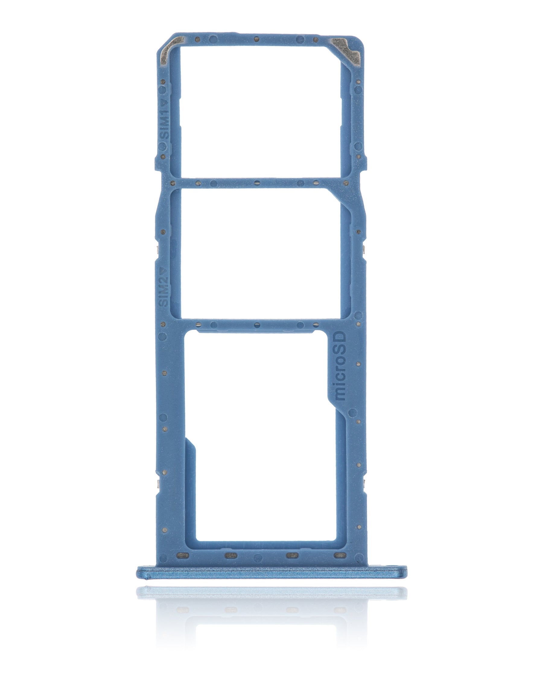 Dual Sim Card Tray Compatible For Samsung Galaxy A11 (A115 / 2020) (Blue)