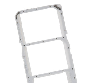 Dual Sim Card Tray Compatible For Samsung Galaxy A11 (A115 / 2020) (White)