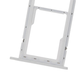 Dual Sim Card Tray Compatible For Samsung Galaxy A11 (A115 / 2020) (White)