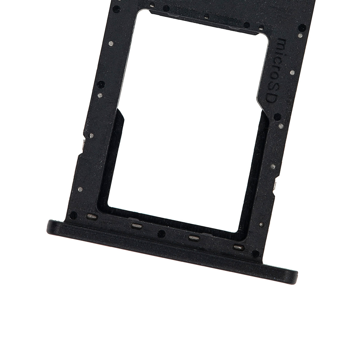 Single Sim Card Tray Compatible For Samsung Galaxy A11 (A115 / 2020) (Black)