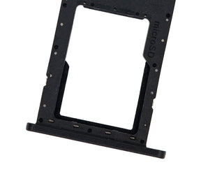 Single Sim Card Tray Compatible For Samsung Galaxy A11 (A115 / 2020) (Black)
