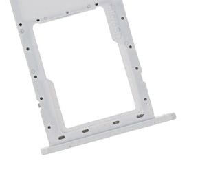 Single Sim Card Tray Compatible For Samsung Galaxy A11 (A115 / 2020) (White)