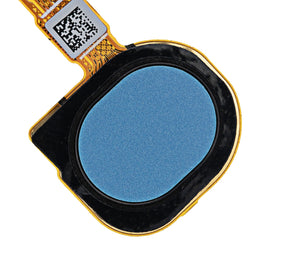 Fingerprint Reader With Power Flex Cable Compatible For Samsung Galaxy A11 (A115 / 2020) (Blue)