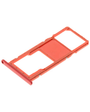 Single Sim Card Tray Compatible For Samsung Galaxy A11 (A115 / 2020) (Red)