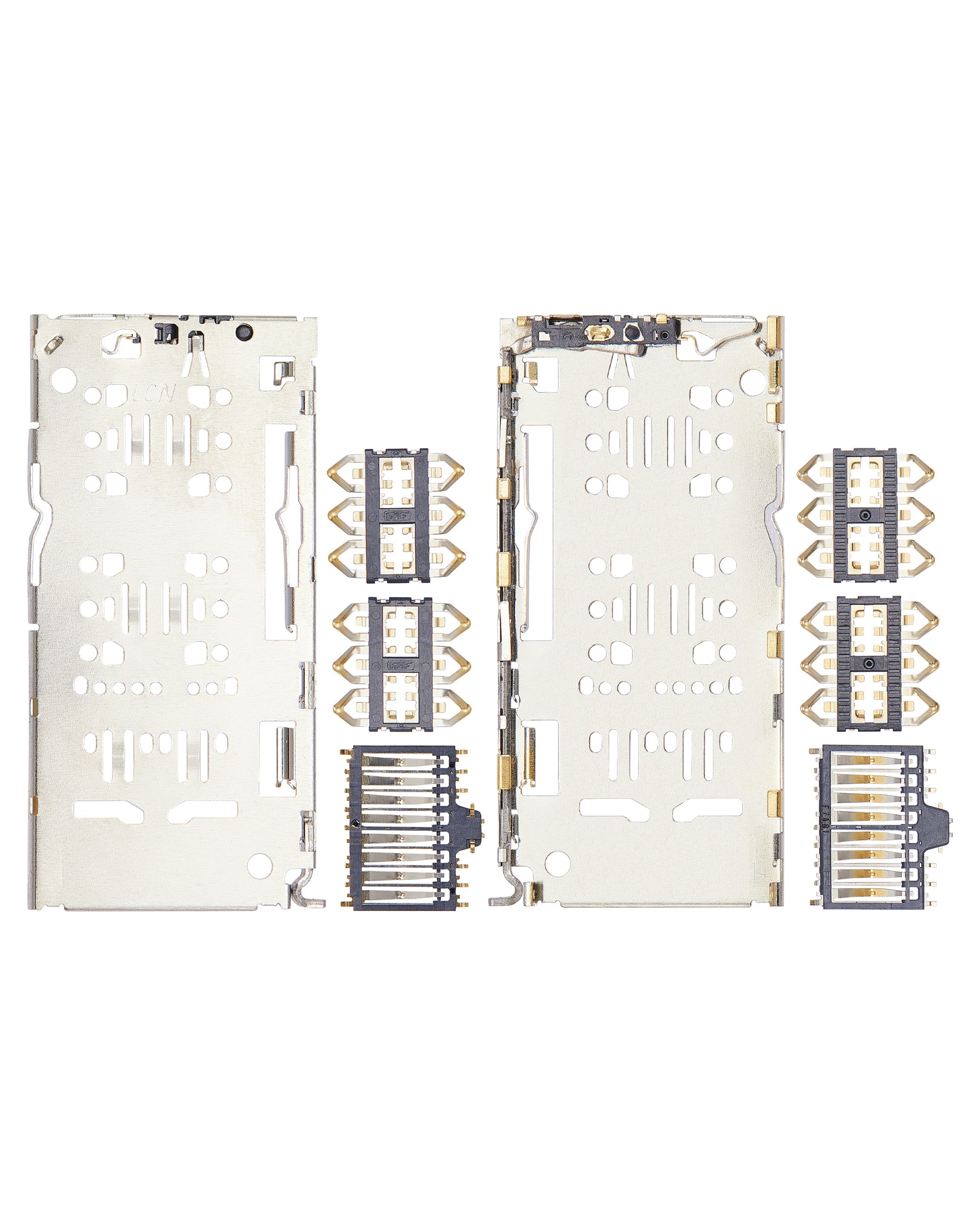 Sim Card Reader Compatible For Samsung Galaxy A11 (A115 / 2020) / A13 (A135 / 2022) / A13 5G (A136 / 2021) (4 Piece Set)