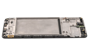 OLED Assembly With Frame Compatible For Samsung Galaxy M51 (M515 / 2020) (Service Pack) (Celestial Black)