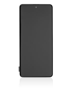 OLED Assembly With Frame Compatible For Samsung Galaxy M51 (M515 / 2020) (Service Pack) (Celestial Black)