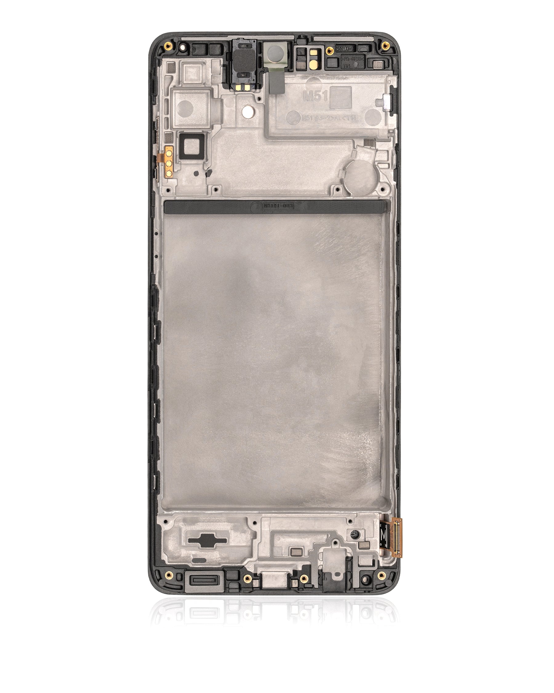 OLED Assembly With Frame Compatible For Samsung Galaxy M51 (M515 / 2020) (Service Pack) (Celestial Black)