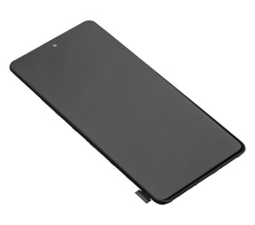 OLED Assembly With Frame Compatible For Samsung Galaxy M51 (M515 / 2020) (Service Pack) (Celestial Black)