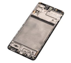 OLED Assembly With Frame Compatible For Samsung Galaxy M51 (M515 / 2020) (Service Pack) (Celestial Black)