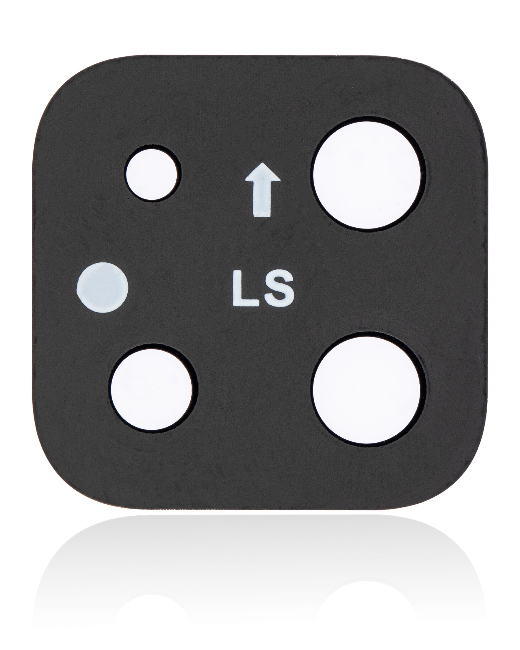 Back Camera Lens (Glass Only) With Adhesive Compatible For Samsung Galaxy A22 5G (A226 / 2021) (Black)