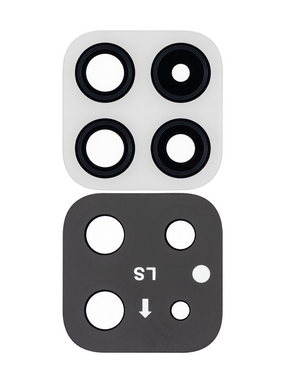 Back Camera Lens (Glass Only) With Adhesive Compatible For Samsung Galaxy A22 5G (A226 / 2021) (White)