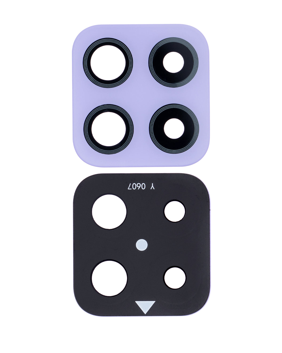 Back Camera Lens (Glass Only) With Adhesive Compatible For Samsung Galaxy A22 4G (A225 / 2021) (Violet)