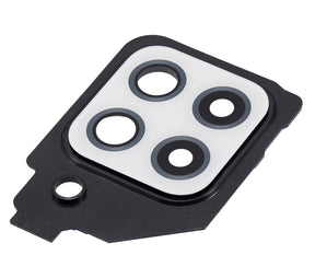 Back Camera Lens With Bracket Compatible For Samsung Galaxy A22 4G (A225 / 2021) (White)