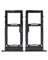 Replacement Single Sim Card Tray Compatible For Samsung Galaxy A51 5G (A516 / 2020) (Prism Cube Black)