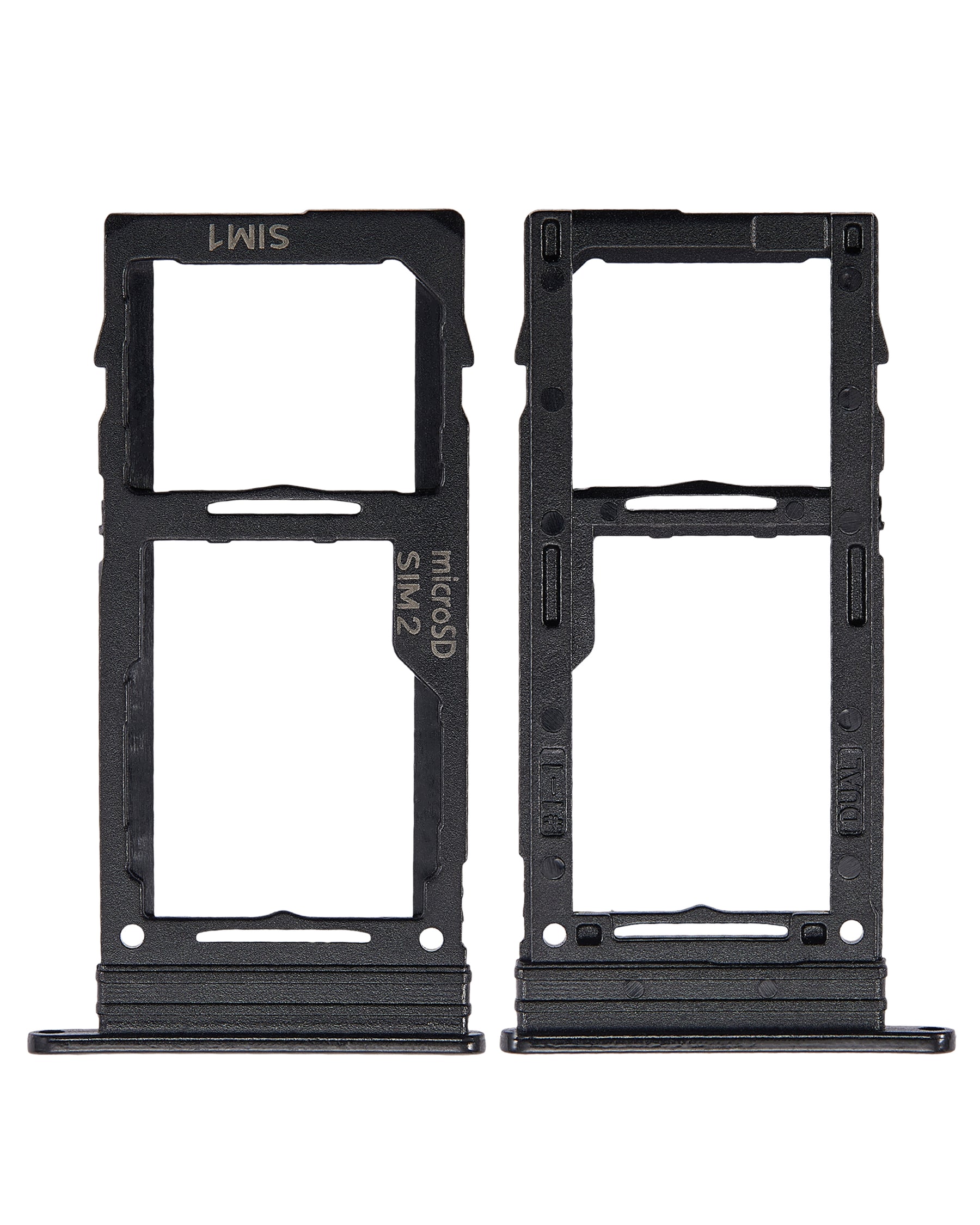 Replacement Single Sim Card Tray Compatible For Samsung Galaxy A51 5G (A516 / 2020) (Prism Cube Black)