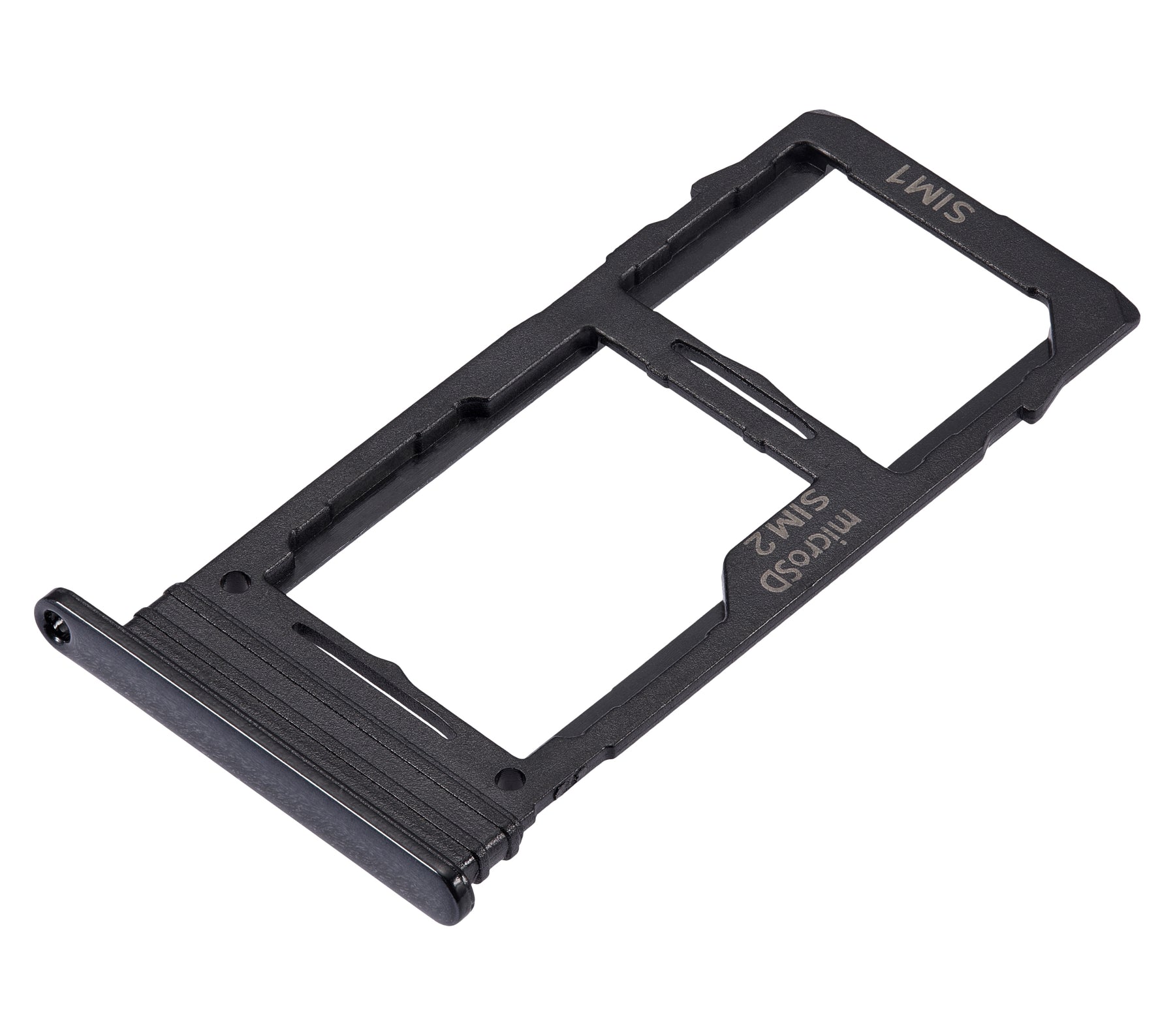 Replacement Single Sim Card Tray Compatible For Samsung Galaxy A51 5G (A516 / 2020) (Prism Cube Black)