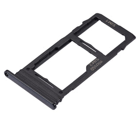 Replacement Single Sim Card Tray Compatible For Samsung Galaxy A51 5G (A516 / 2020) (Prism Cube Black)