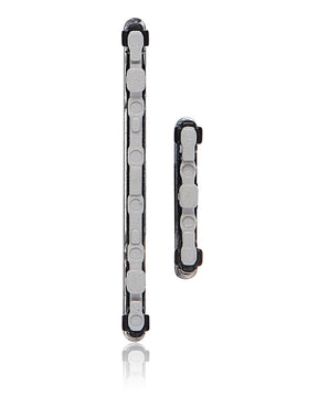 Hard Buttons Replacement (Power / Volume) Compatible For Samsung Galaxy A51 5G (A516 / 2020) (Prism Cube Black)