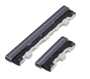 Hard Buttons Replacement (Power / Volume) Compatible For Samsung Galaxy A51 5G (A516 / 2020) (Prism Cube Black)
