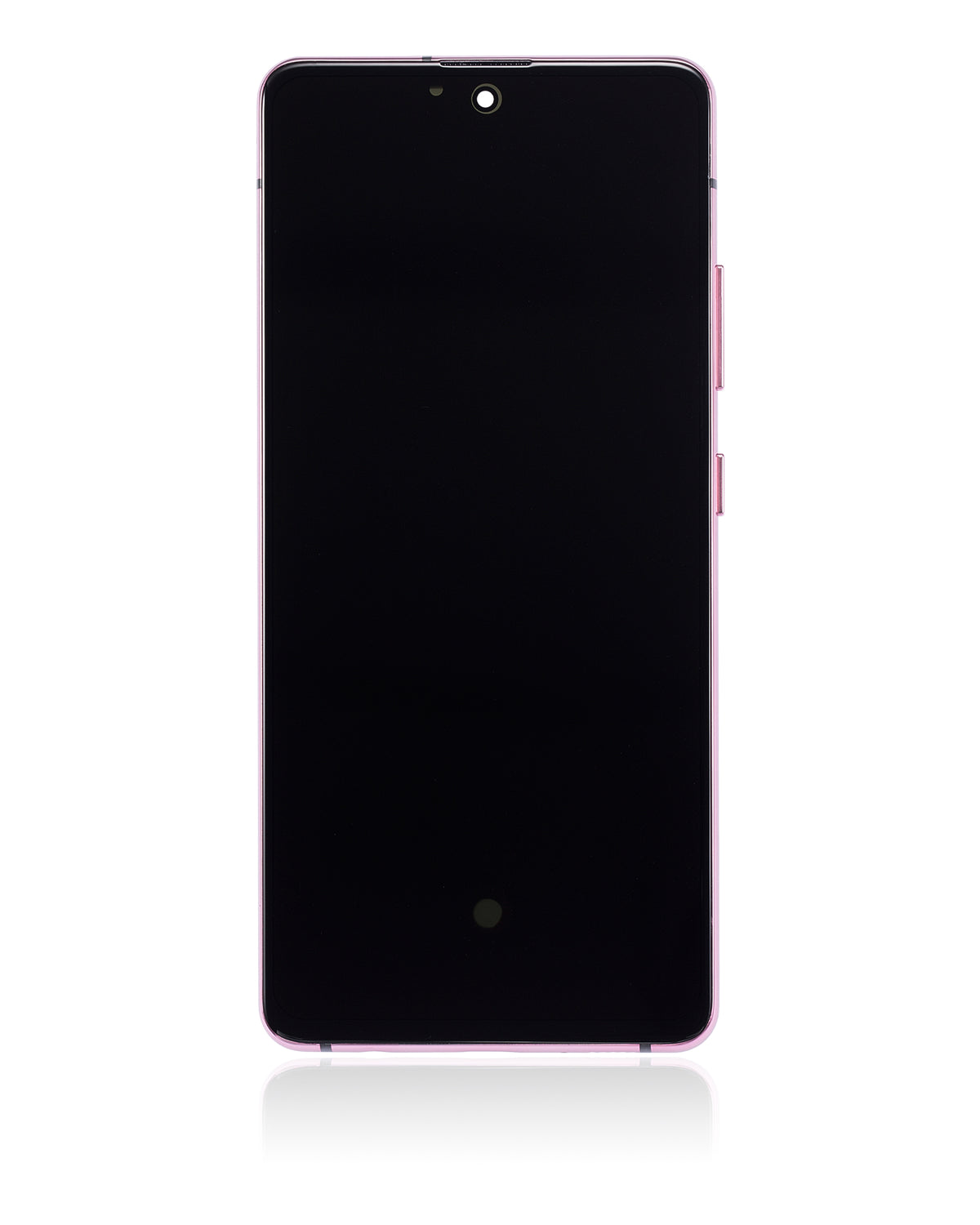 Replacement OLED Assembly With Frame Compatible For Samsung Galaxy A51 5G (A516 / 2020) (Non-Verizon 5G UW Frame) (6.46") (Vemake) (Prism Cube Pink)