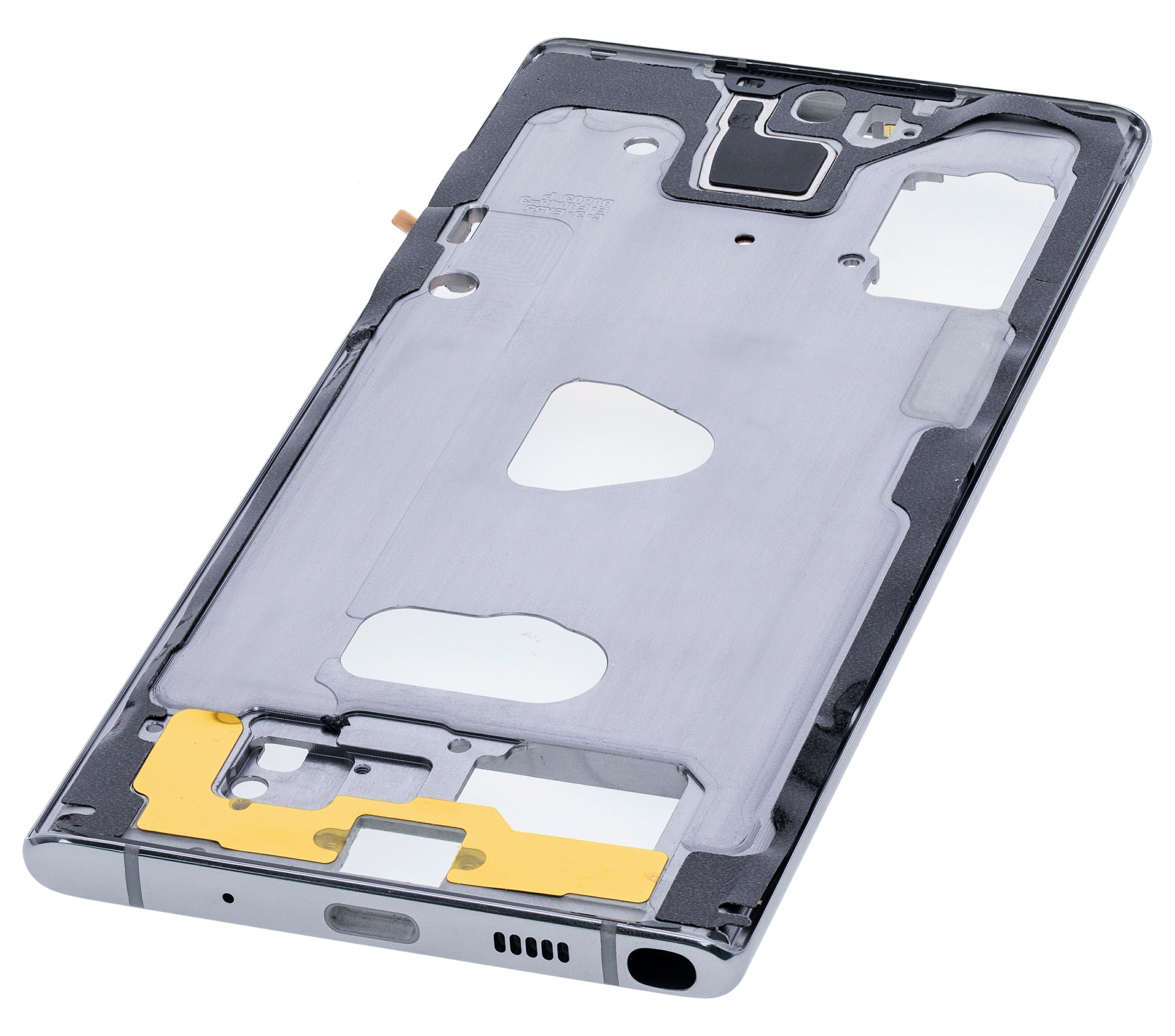 Mid-Frame Housing Compatible For Samsung Galaxy Note 10 Replacement (Aura White)