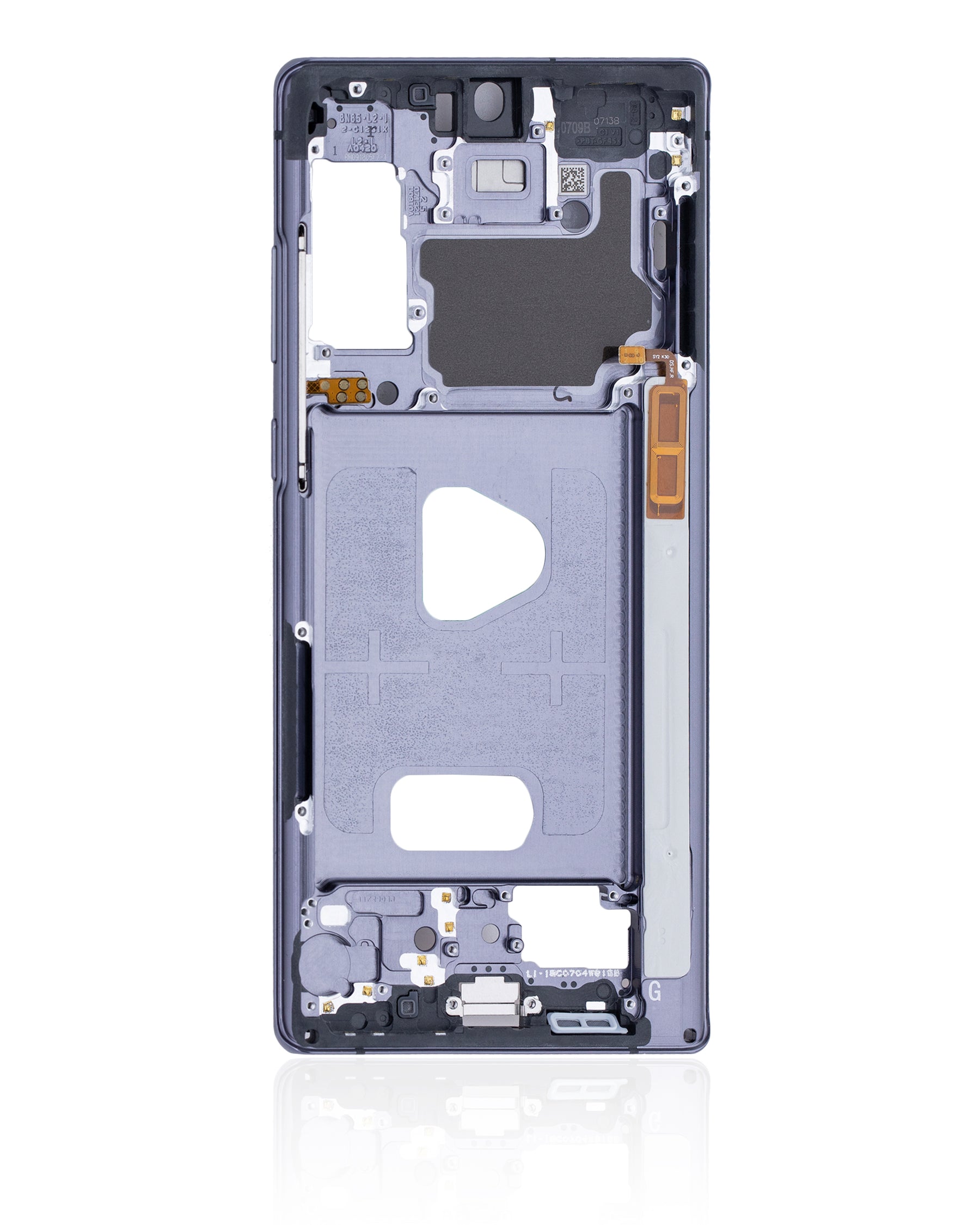 Replacement Mid-Frame Housing Compatible For Samsung Galaxy Note 20 (Mystic Gray)