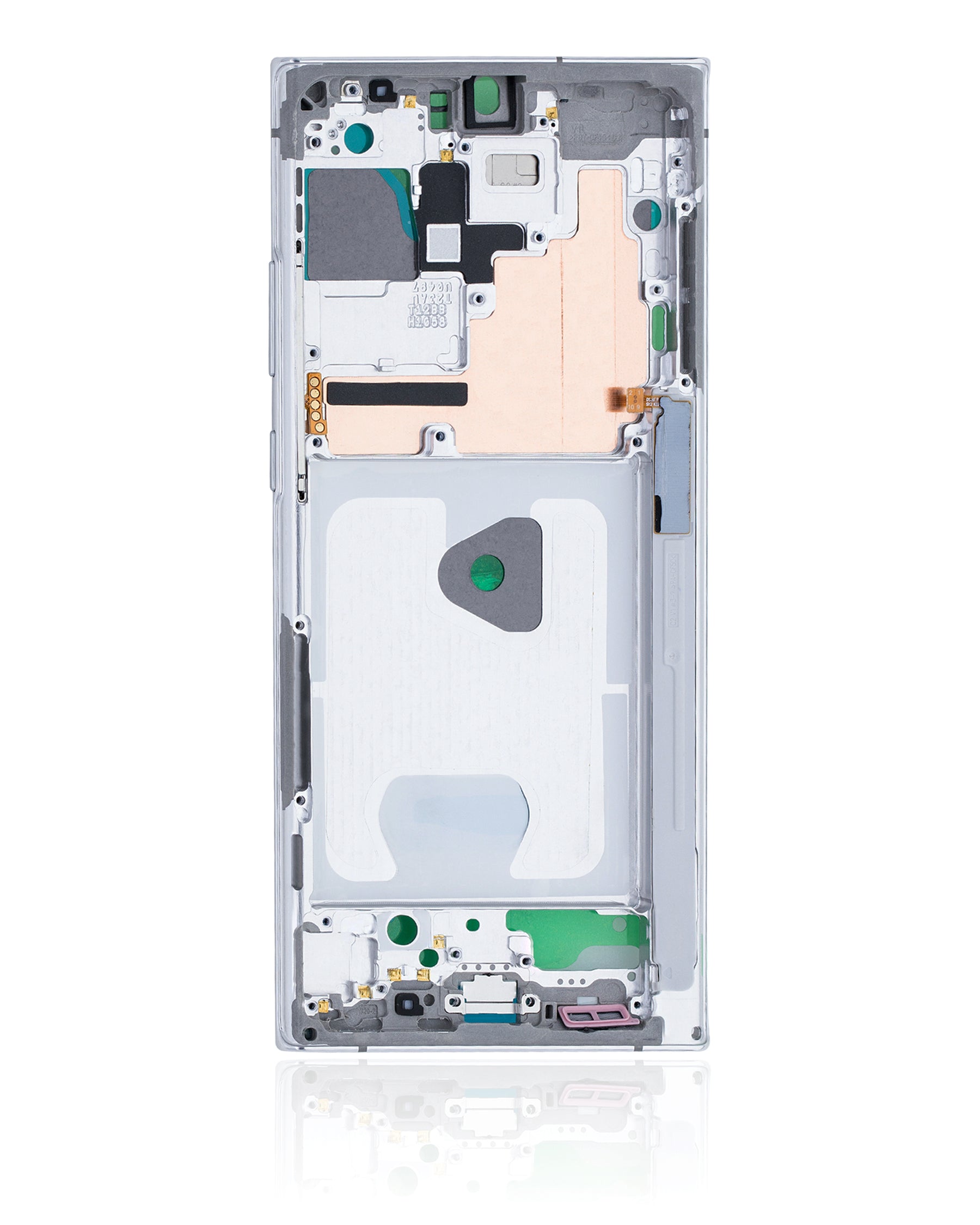 Mid-Frame Housing Compatible For Samsung Galaxy Note 20 Ultra Replacement  (Mystic White)