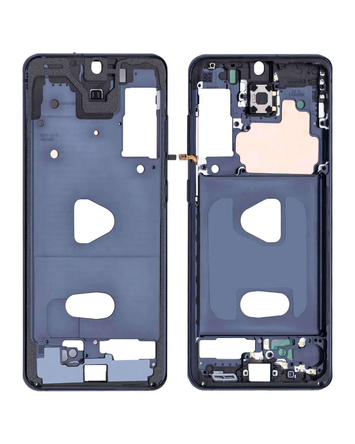 Mid-Frame Housing Compatible For Samsung Galaxy S20 4G Replacement(Cosmic Black)