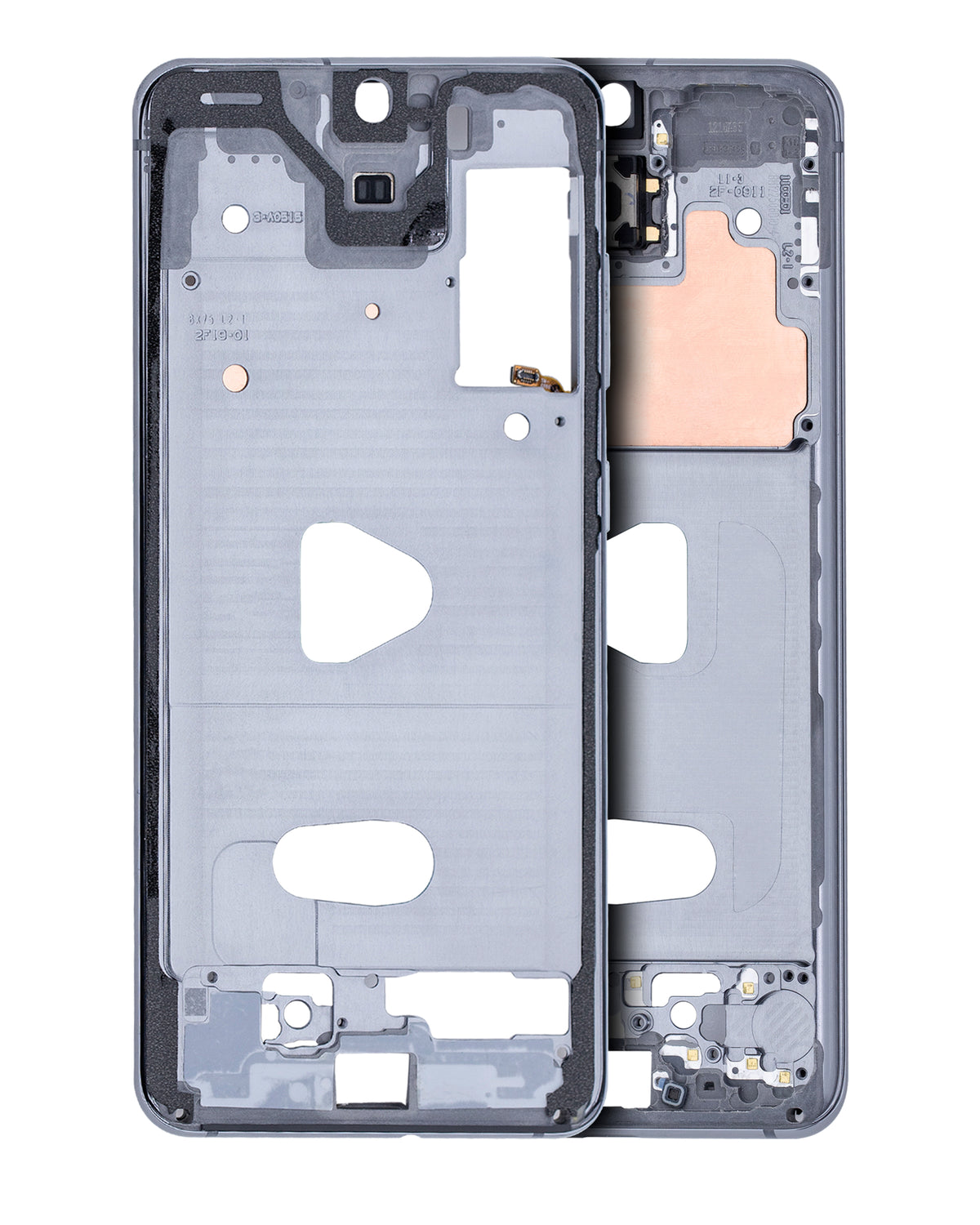 Mid-Frame Housing Compatible For Samsung Galaxy S20 4G Replacement (Cosmic Gray)