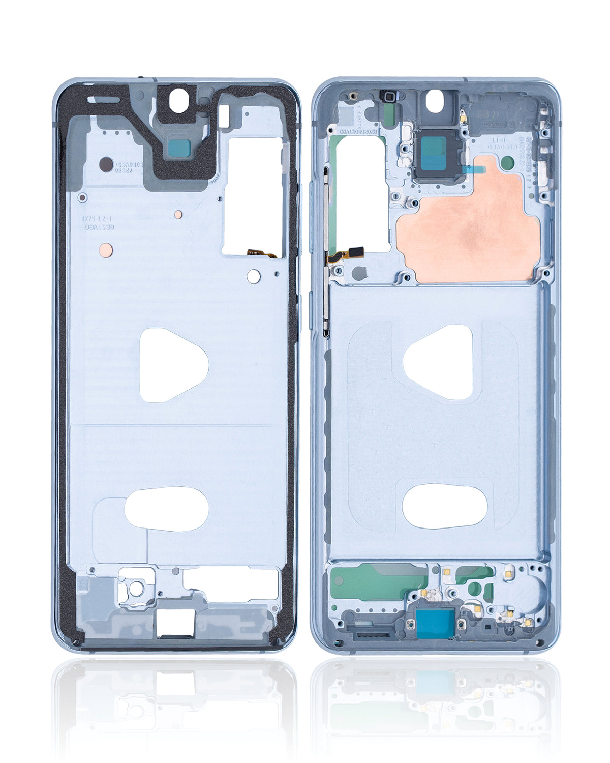 Replacement Mid-Frame Housing Compatible For Samsung Galaxy S20 4G (Cloud Blue)
