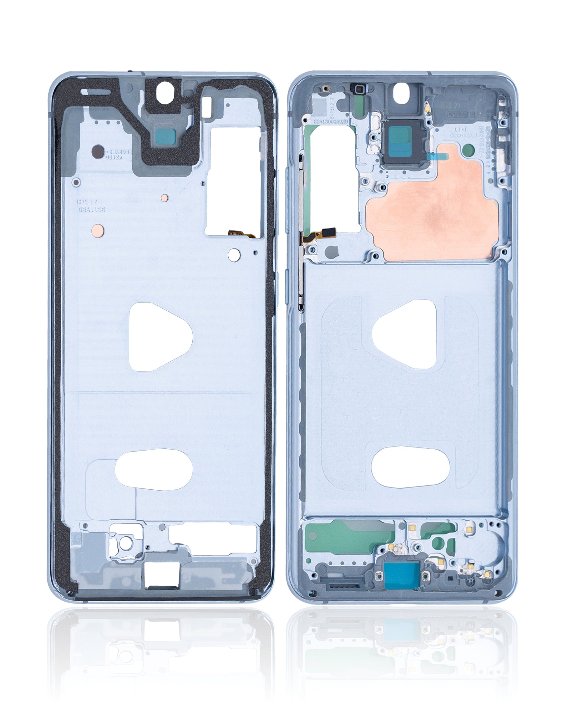 Replacement Mid-Frame Housing Compatible For Samsung Galaxy S20 4G (Cloud Blue)