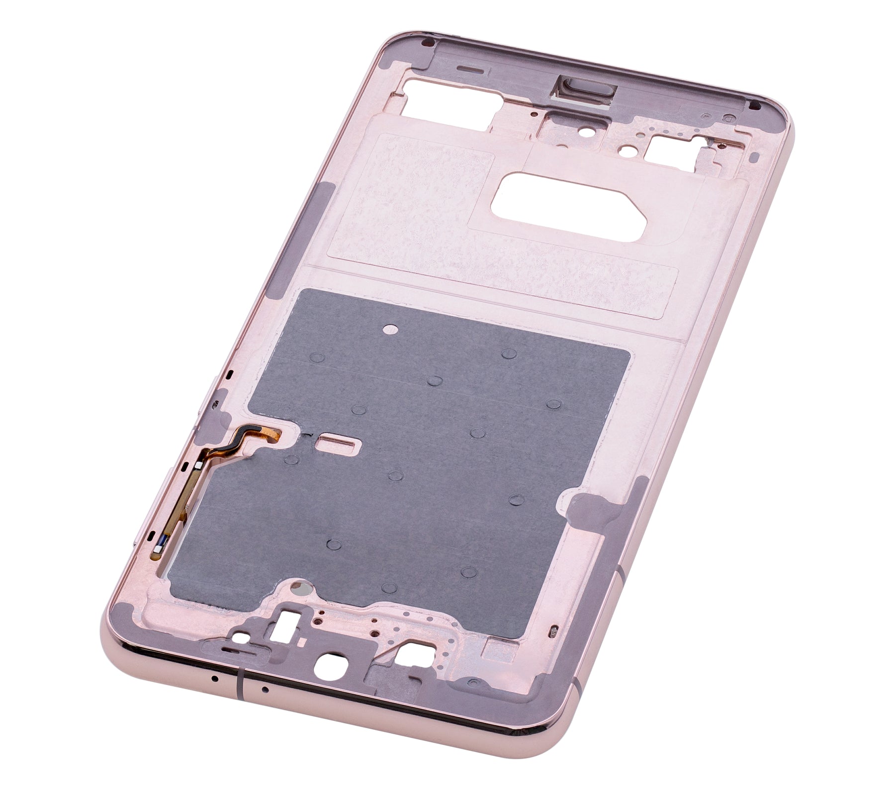 Replacement Mid-Frame Housing Compatible For Samsung Galaxy S21 Plus by Macfactory.Store (Phantom Violet / Pink / Gold)