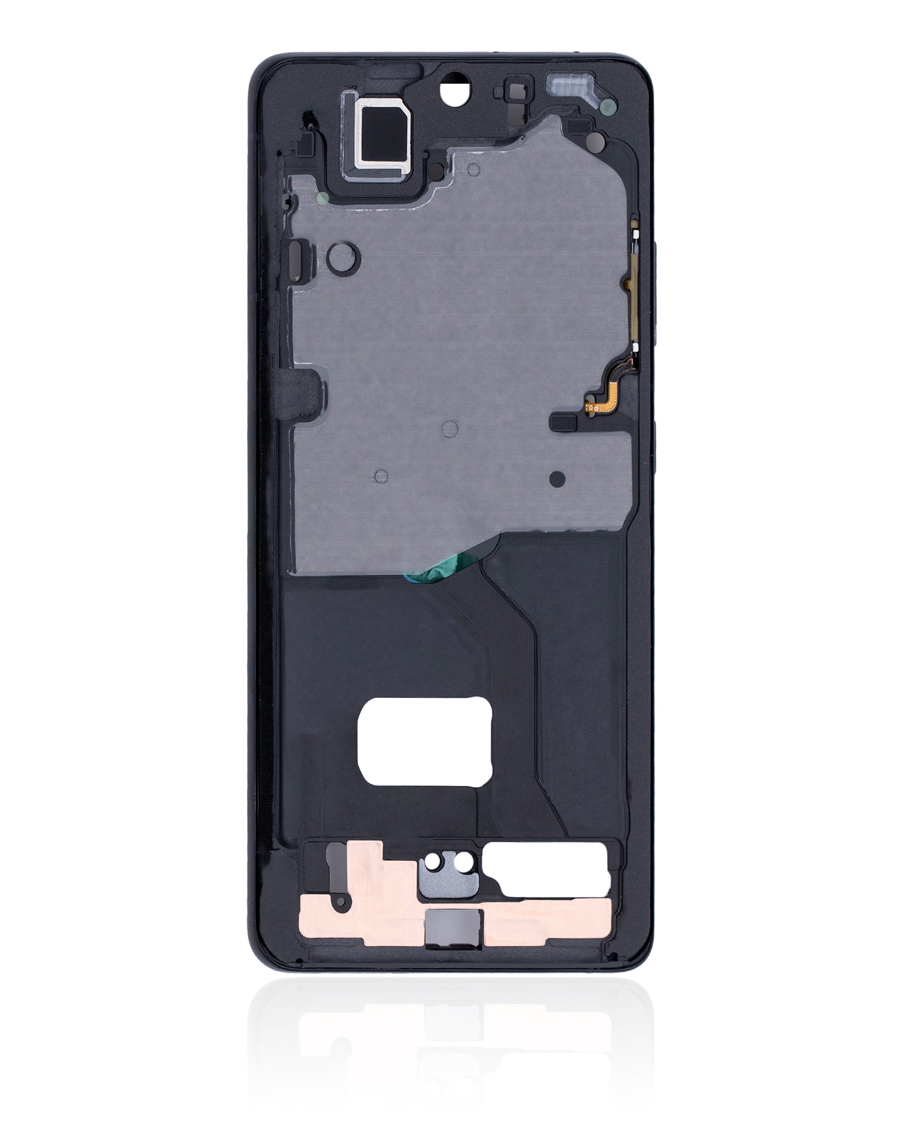 Mid-Frame Housing Compatible For Samsung Galaxy S21 Ultra Replacement (Phantom Black)
