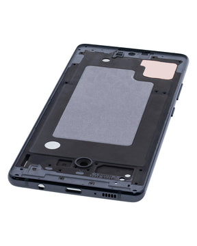 Mid-Frame Housing Replacement Compatible For Samsung Galaxy A71 5G (US Version) (Prism Cube Black)