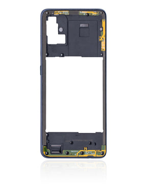 Replacement Mid-Frame Housing Compatible For Samsung Galaxy A51 4G (A515 / 2019) (Prism Crush Black)